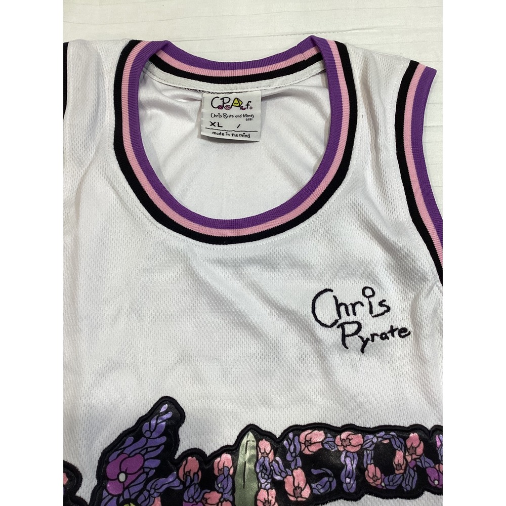 Chris Pyrate/Wizards Collaboration Jordan 23 Floral/White Jersey
Men XL - Picture 5 of 7